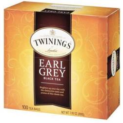 Twinings of london earl grey black tea bags, 100 count 7.1oz 100