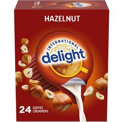 delight hazelnut coffee creamer singles