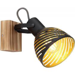 Globo Lighting Lenna Strahler Holz Sockellampe