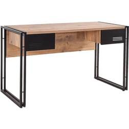 Hanah Home Cosmo Siesta Atlantic Wood/Black Schreibtisch 60x139cm