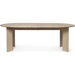 Ferm Living Bevel White Oiled Beech Esstisch 117cm