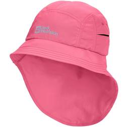 Jack Wolfskin Kid's Villi Vent Long Hat - Pink Lemonade