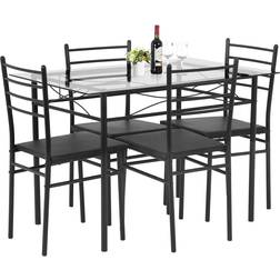 FDW Kitchen Table and Chairs Dining Set 27.5x43.3 5