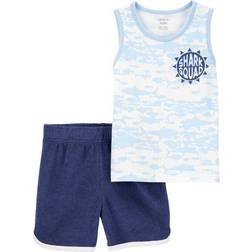 Carter's Baby's Shark Squad Set 2-piece - Blue