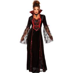 Dreamgirl Vampira Women's Costume Black/Red