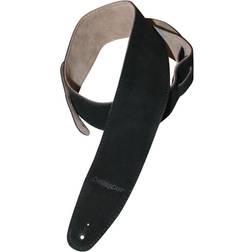 Chromacast Suede Guitar Strap, Black