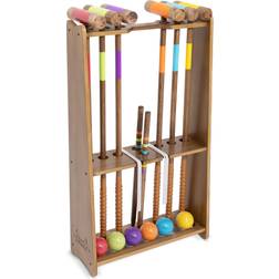 GoSports Premium Wood Croquet Set