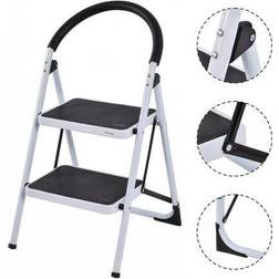 Costway Folding 2-Step Heavy Duty 330-Pound Capacity Ladder