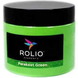 Rolio mica powder parakeet green 50g for epoxy resin, candle, cosmetic making