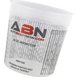 Abn resin supplies paint mixing cup auto paint measuring cups