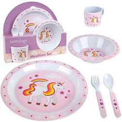 Bentology Mealtime Feeding Set 5pcs Unicorn