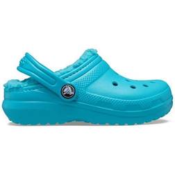 Crocs Kid's Classic Lined Clog - Digital Aqua