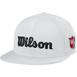 Wilson Tour Flat Brim Hat - White