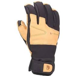 Carhartt Men's Winter Dex Cow Grain Gloves - Black/Brown