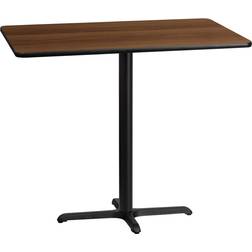 Flash Furniture XU-WALTB-3048-T2230B-GG 30'' Laminate Bar Table