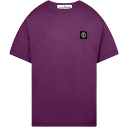 Stone Island Patch Logo T-shirt - Magenta