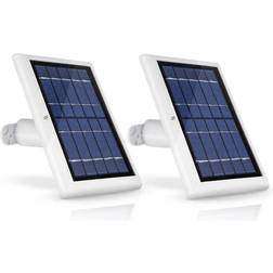 Wasserstein Solar power panel for wyze cam outdoor security outdoor camera 2 pack