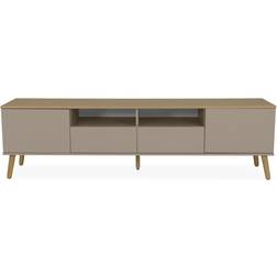 Tenzo Dot Beige / Oak Fernsehschrank 192x54cm