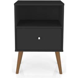 Manhattan Comfort Liberty 1.0 Mid Bedside Table