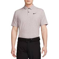 Nike Men's Dri-Fit Tour Golf Polo - Plum Eclipse/Black