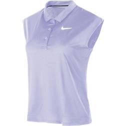 Nike Women's Court Victory Dri-Fit Polo Shirt - Lilac