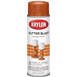 Krylon Glitter Blast Spray Paint 5.7 oz. Orange Burst