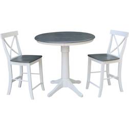 International Concepts Olivia Round Dining Set