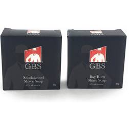 Gbs men's shaving soap 97% all natural enriched with shea butter and glycerin