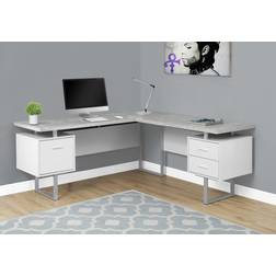 Monarch Specialties L-Shaped Corner Writing Desk