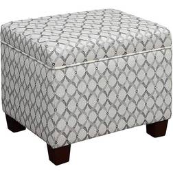 Convenience Concepts Designs4Comfort Madison Ribbon Foot Stool