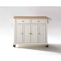 Crosley FURNITURE Full Kitchen Cart with Trolley Table