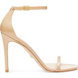 Stuart Weitzman Nudist Curve Patent Sandals