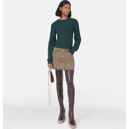 Stella McCartney Green Shifting Knot Sweater