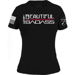 Grunt Style Women's Beautiful Badass T-shirt - Black