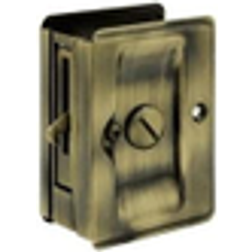 HD Adjustable Privacy Pocket Lock, Stainless Steel 1.375 D Wayfair SDLA325U19 - Black