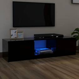 vidaXL Cabinet with LED Lights TV Bench