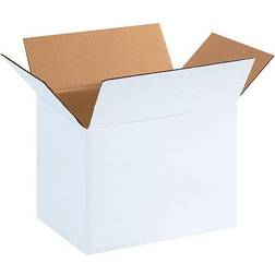 Box Partners 11.25" x 8.75" x 8" Corrugated White, 25/Bundle 1188SCW White