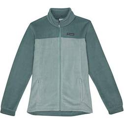 Columbia Boy's Steens Mountain II Fleece Jacket - Metal/Niagara