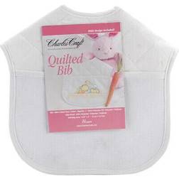 DMC Charles Craft Quilted Bib White