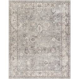 Surya Area Rug Green, Brown, White, Gray