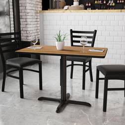 Flash Furniture XU-WALTB-2442-T2230-GG 24'' Laminate Dining Table