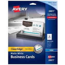 Avery Clean Edge Printable Business Cards