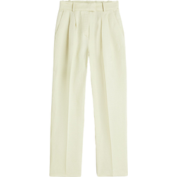 H&M Linen Blend Pants - Light Green