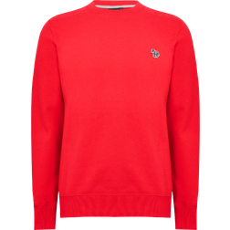 Paul Smith Embroidered Zebra Logo Sweatshirt - Red