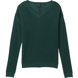 Prana Milani V-Neck Sweater - Soft Pine