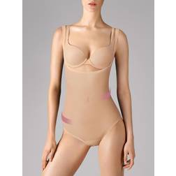 Wolford Tulle Forming String Body Nude