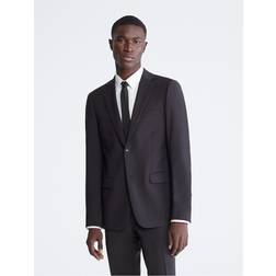 Calvin Klein men's skinny-fit infinite stretch black suit jacket 46l