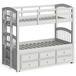 Acme Furniture Micah with 3-Drawer Trundle Bunk Bed