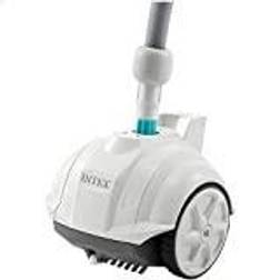 Intex 28007EX Krystal Clear ZX50 Pool Pool Cleaner Robot, Pool Bottom Cleaner, 6.5 m Tangle-Free Hose, 0.8 L Waste Container and Automatic Turning, White