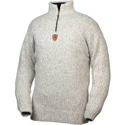 Dovrefjell Wool Sweater - Light grey